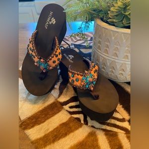 Custom-made Wedge Sandals